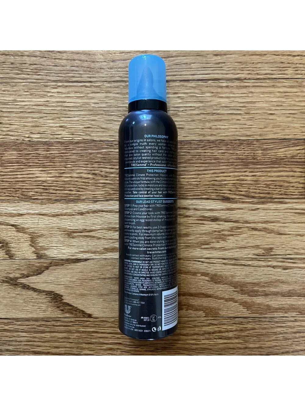TRESemme Climate Protection Mousse, For All Hair Type Fights Humidity 10.5oz New
